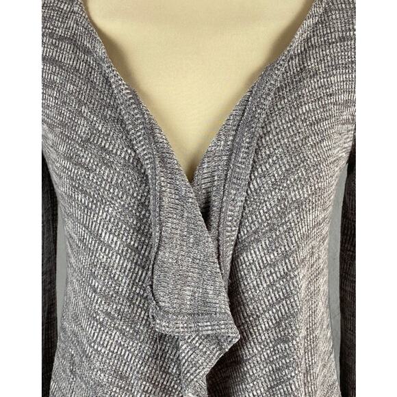 Epic Threads Womens Medium Gray Open Front Drape Cardigan Sweater - Picture 8 of 10